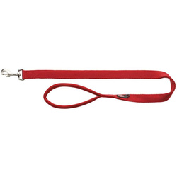 Trixie Smycz Premium XS podwójna 1,20cm/10mm czerwona