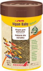 Sera Vipan Baby Nature 100 ml płatki pokarm wspierający wzrost