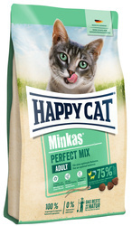 HappyCat Minkas Adult Perfect mix z drobiem, rybą i jagnięciną 1,5kg