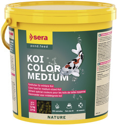 Sera Koi Color Medium 3.800 ml granulat pokarm postawowy dla Koi