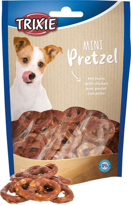 Trixie Mini Precel z kurczakiem 100g Przysmak dla psa