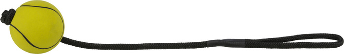 Trixie Piłki neonowe z miękkiej gumy na sznurku 24szt/opak śr. 6cm/30cm