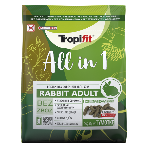 Tropifit All In 1 Rabbit Adult 500g