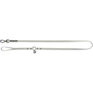 Trixie Smycz CityStyle S-M: 1,20 m/13mm jasnoszara PVC