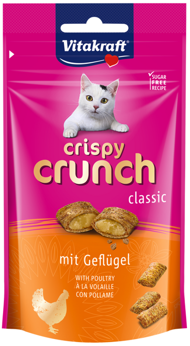 Vitakraft Crispy Crunch z drobiem 60g