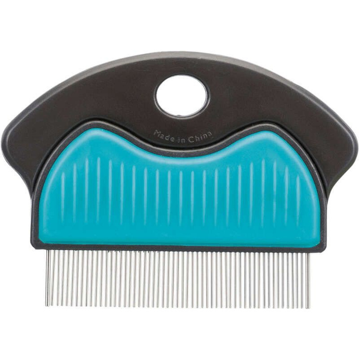 Trixie Grzebień przeciwpchelny dla psa guma/metal 7cm