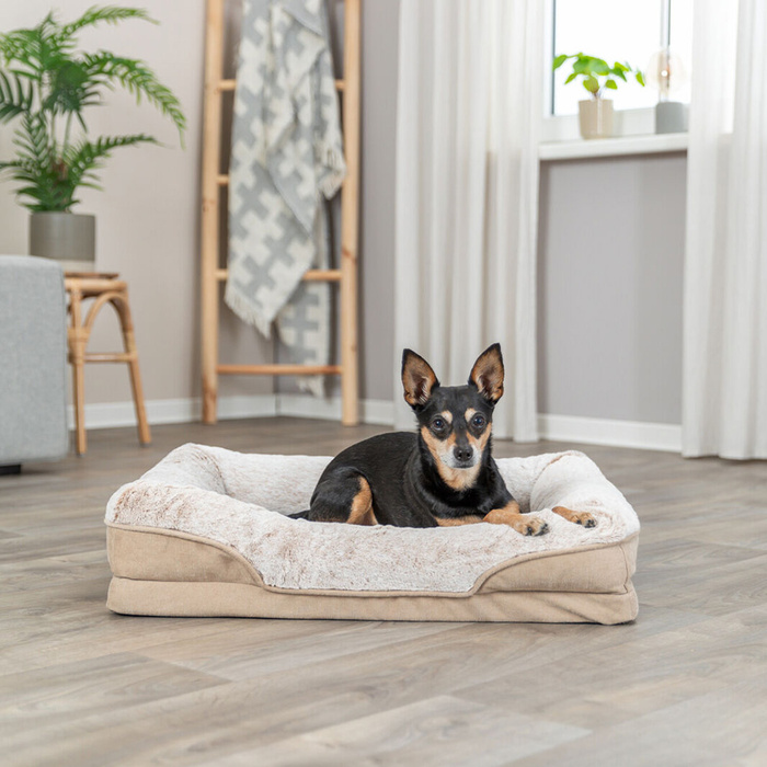 Trixie Vital Lino Soft Legowisko ortopedyczne beżowe 70x55cm