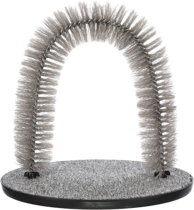 Trixie Szczotka dla kotów Fur Care Arch 36x33cm szara