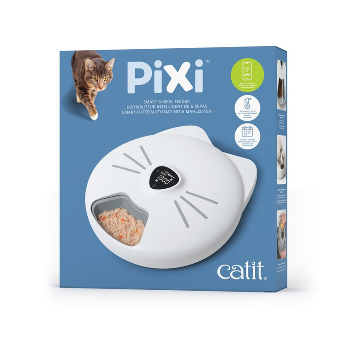 Catit Pixi Smart 6-Meal Feeder karmidło automatyczne dla kota 32 × 34,5 × 92cm