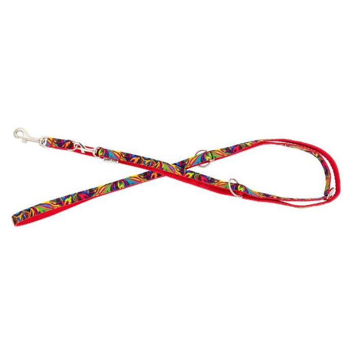 Barry King Smycz Czerwona Wzór Picasso Taśma Polipropylen 10mm/220cm