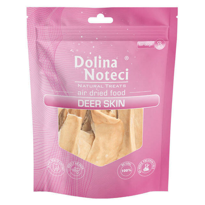 Dolina Noteci Natural Treats Skóra Jelenia dla Psa 100g