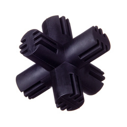 Barry King Gryzak Kauczukowy na Przysmaki Czarny Krzyż 12,5cm