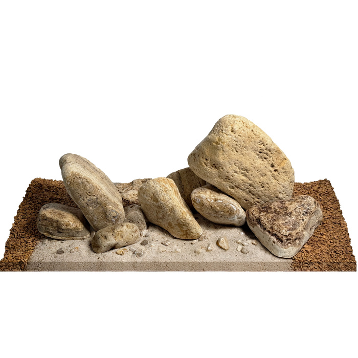 WIO Pale Ethereal River zestaw do dekoracji do akwarium kość słoniowa 19kg worek