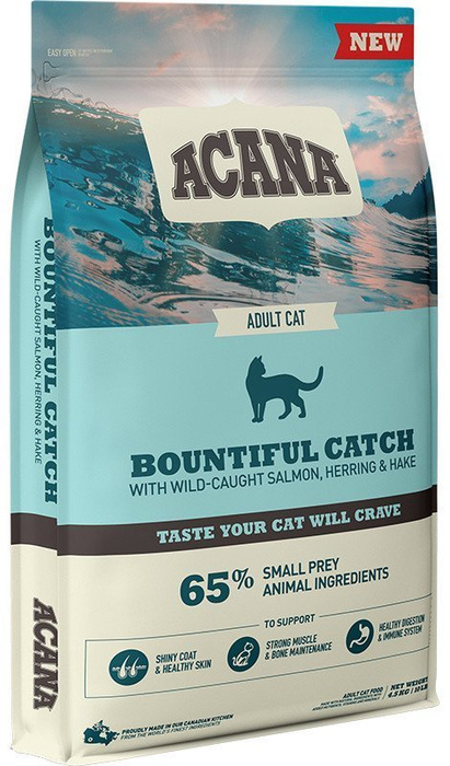 ACANA Bountiful Catch karma dla kota z rybami 4,5kg