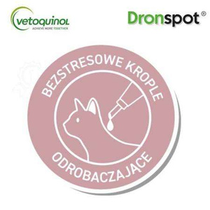 DRONSPOT Krople dla Kotów 0,5kg-2,5kg 2szt