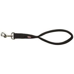 Trixie Smycz Premium krótka M-XL: 30cm/25mm czarna