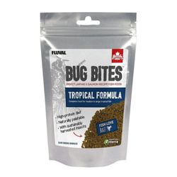 Hagen Fluval Bug Bites Tropical Fish Granule M/L 125g