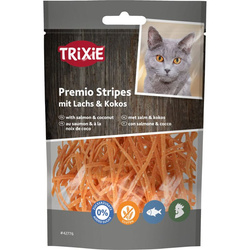 Trixie Premio Stripes dla Kota Paski Łosoś i Kokos 50g