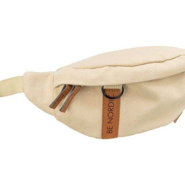 Trixie Torba nerka Be Nordic Sling piaskowa 24x11x8cm pasek: 50-165cm