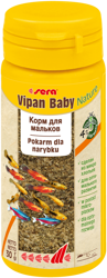 Sera Vipan Baby Nature 50 ml płatki pokarm wspierający wzrost