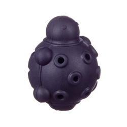 Barry King Kauczukowy Żółw na Przysmaki L 10cm Czarny