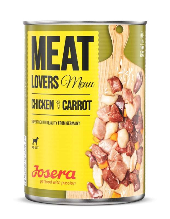 Josera Meatlovers Menu Kurczak z marchewką 400g