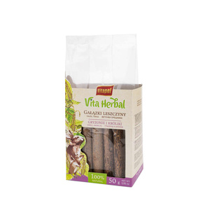 Vitapol Vita Herbal gałązki leszczyny dla gryzoni i królika 50g