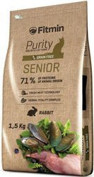 Fitmin Cat Purity Senior 1,5kg bezzbożowa Królik