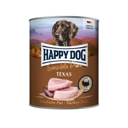 Happy Dog Sensible Pure Texas z indykiem 800g