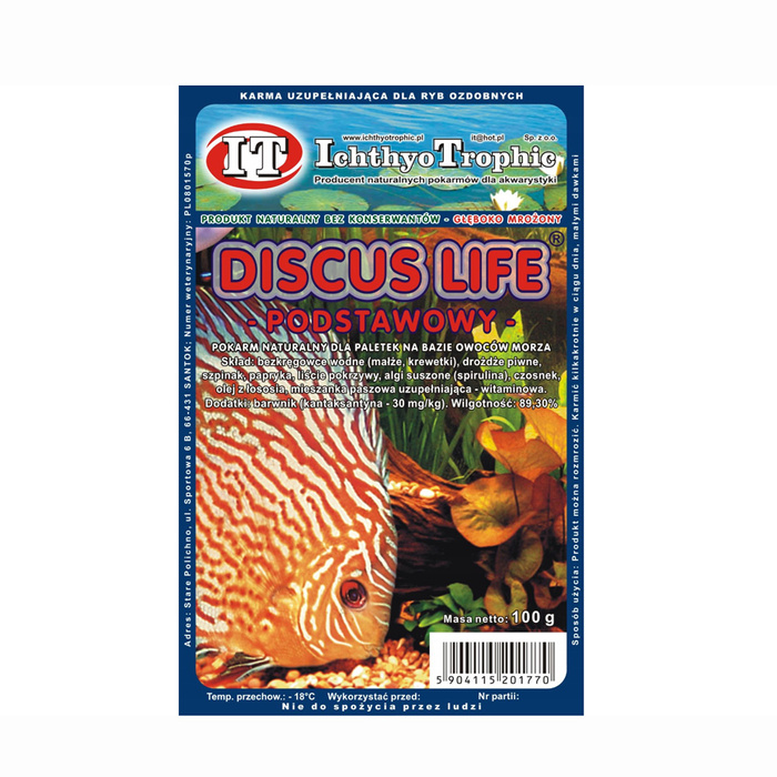 IT-Ichthyo Tropic Mrożonka Discus Life 100g