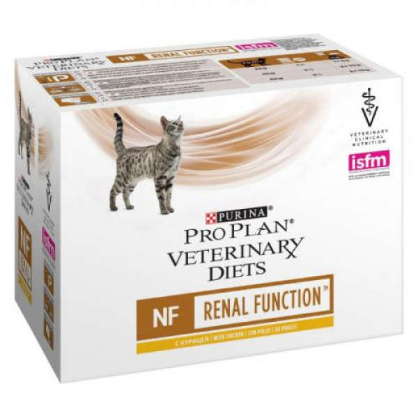 PURINA ProPlan Veterinary Diets NF Renal z kurczakiem 10x85g