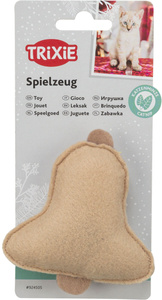 Trixie Xmas Dzwonek zabawka dla kota poliester 9,5cm
