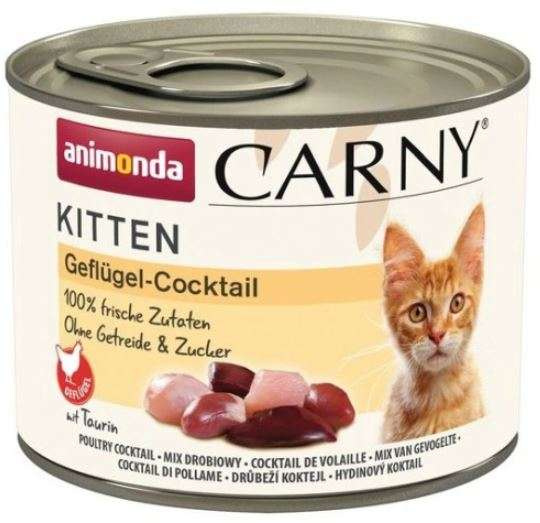 Animonda Carny Kitten koktajl drobiowy 200g