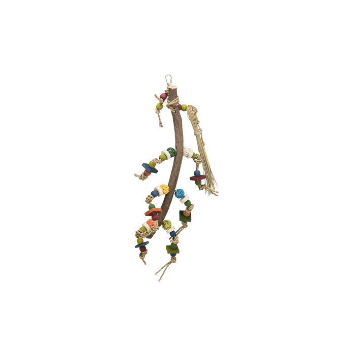 Trixie zabawka z naturalnego drzewa dla papug 56cm