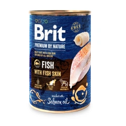Brit Premium by Nature 400g Fish mokra karma