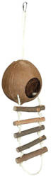Trixie Domek z kokosa z drabinką 58x13cm