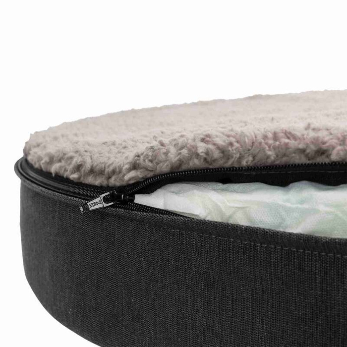 Trixie Vital Bendson sofa ortopedyczna okrągła szara 75×60cm