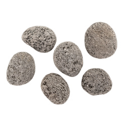 Terra Natura Kamienie Black Lava 50-80mm do akwarium terrarium 10kg/opak