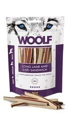 Woolf Soft Lamb and Cod Sandwich Long 100g