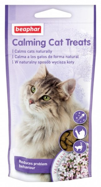 Beaphar Calming Cat Treats na uspokojenie 35g