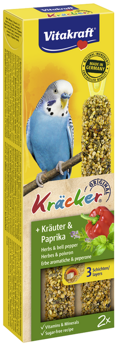 Vitakraft Kracker 2 szt. zioła i papryka dla papug 