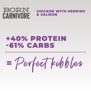 Schesir Born Carnivore Cat Dry Adult Kurczak Ze Śledziem I Łososiem 255g