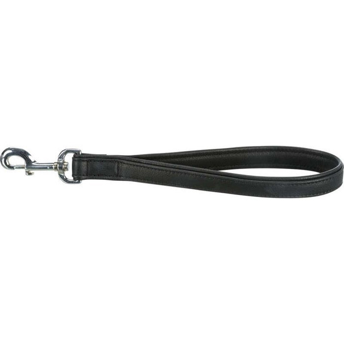 Krótka smycz Active Comfort czarna M-L: 35cm/25mm