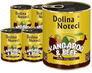 Dolina Noteci SuperFood Kangur i Wołowina 6x800g