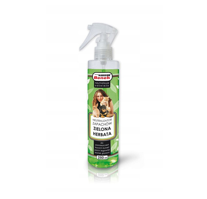 Super Benek Neutralizator zapachów Zielona Herbata Spray 250ml