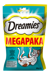 Dreamies z łososiem + ser zestaw 3x60g