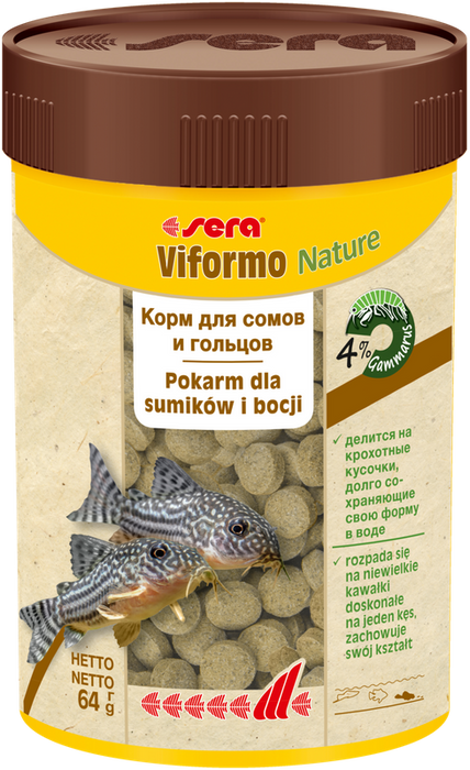 Sera Viformo Nature 100 ml tabl. pokarm dla bocji i ryb sumokszt.ałtnych