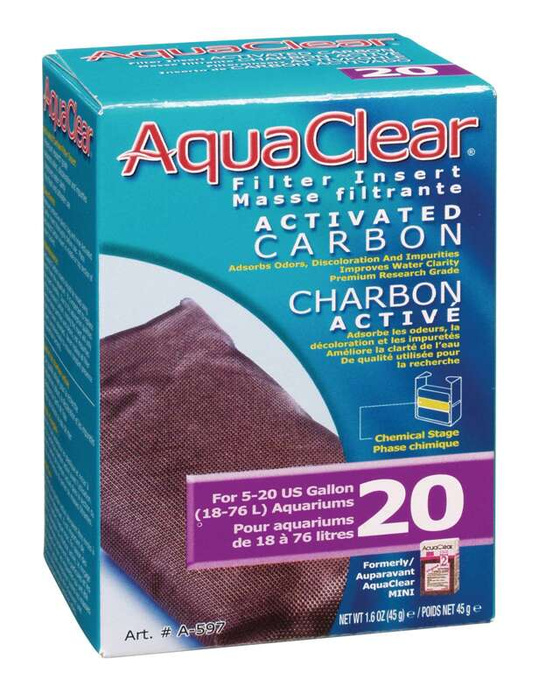 AquaClear Wkład węglowy do AquaClear 20