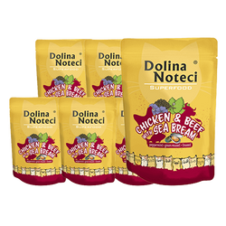 Dolina Noteci Superfood kurczak i wołowina z doradą 10x85g