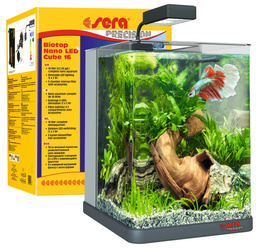 Sera Zestaw akwarium Biotop Nano LED Cube 16 22x30x25cm